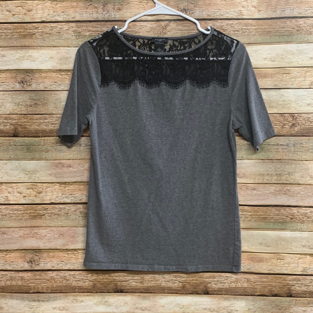 Ann Taylor Lace Tee